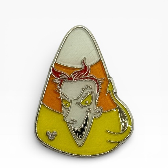 Disney Jewelry - Disney Pin‎ Lock Nightmare Before Christmas Candy Corn Enamel Pin
